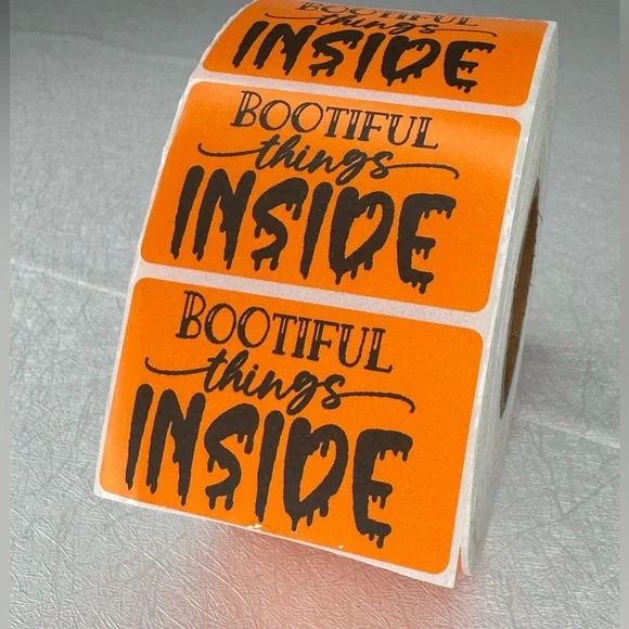 Boo-tiful Things Inside Sticker Halloween Sticker, Ghost Sticker, Packaging - Picture 6 of 11